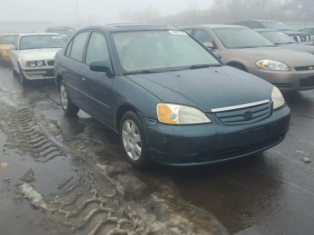 2HGES267X1H615850 - 2001 HONDA CIVIC EX 绿色 照片 1