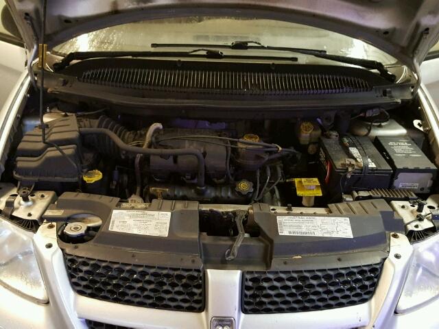 1B4GP25331B184894 - 2001 DODGE CARAVAN SE SILVER photo 7