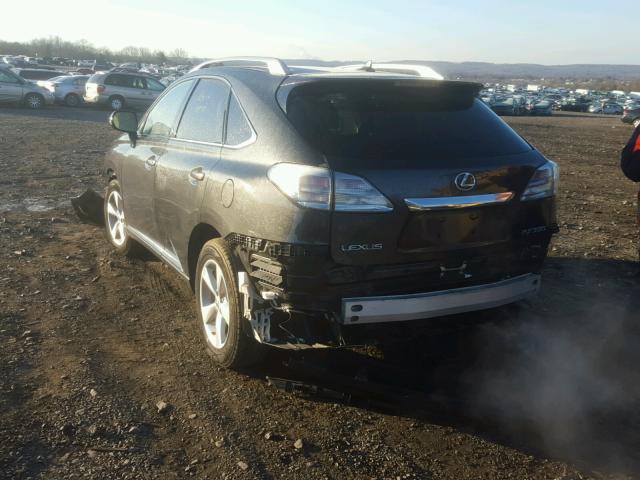 2T2BK1BA5AC048871 - 2010 LEXUS RX 350 BLACK photo 3