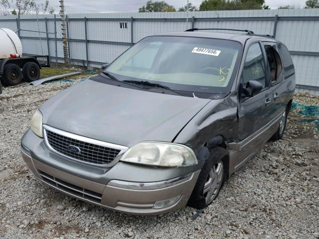 2FMZA53443BB51390 - 2003 FORD WINDSTAR S GREEN photo 2