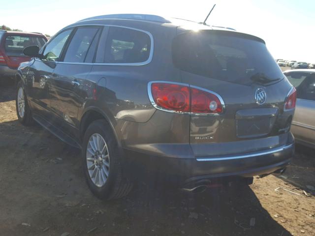 5GAER23798J211446 - 2008 BUICK ENCLAVE CX BROWN photo 3