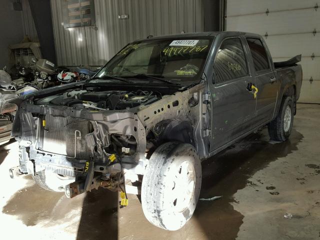 1GCDT13E598107002 - 2009 CHEVROLET COLORADO GRAY photo 2