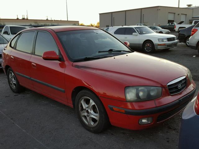 KMHDN55D53U095997 - 2003 HYUNDAI ELANTRA GL RED photo 1