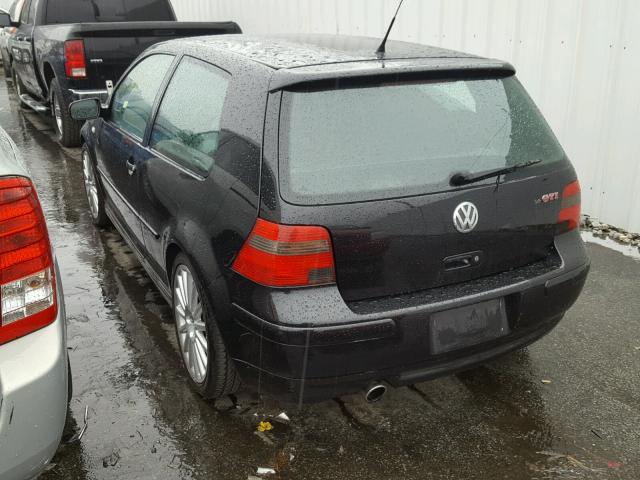 9BWKE61J234079050 - 2003 VOLKSWAGEN GTI 20TH A BLACK photo 3