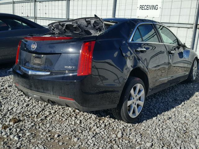 1G6AA5RX3E0134929 - 2014 CADILLAC ATS BLACK photo 4