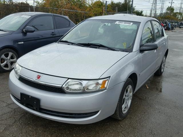 1G8AJ52F44Z221886 - 2004 SATURN ION LEVEL SILVER photo 2