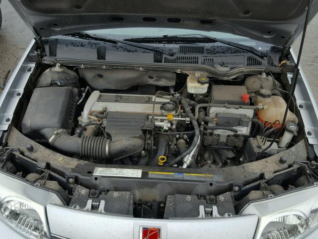 1G8AJ52F44Z221886 - 2004 SATURN ION LEVEL SILVER photo 7