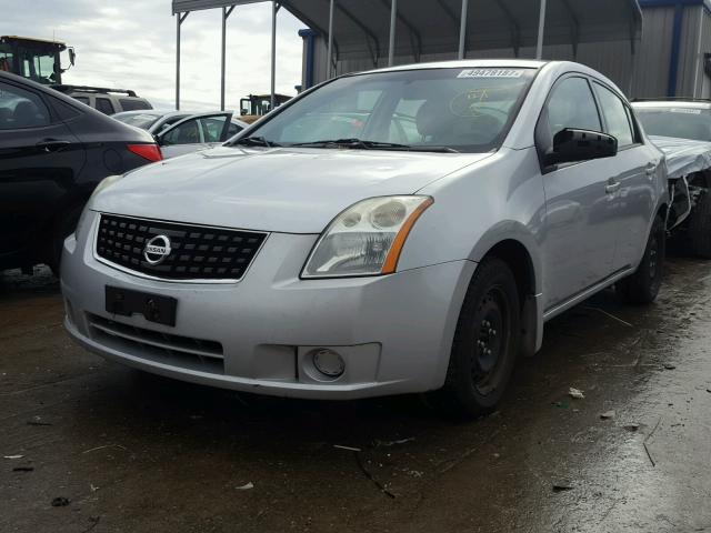 3N1AB61E69L661854 - 2009 NISSAN SENTRA 2.0 SILVER photo 2