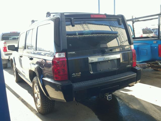 1J8HG58297C646009 - 2007 JEEP COMMANDER 黑色 照片 3