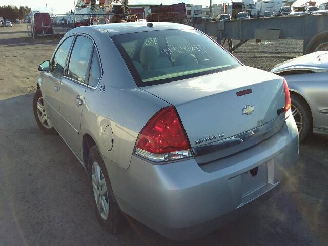 2G1WB58N369411000 - 2006 CHEVROLET IMPALA LS SILVER photo 3