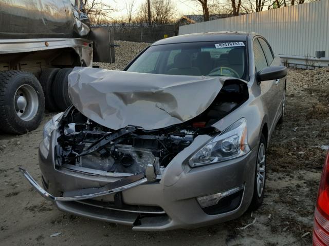 1N4AL3AP5EC425041 - 2014 NISSAN ALTIMA 2.5 TAN photo 2