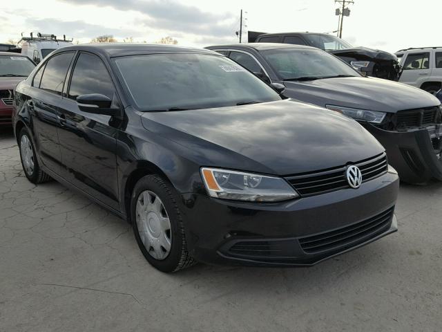 3VWDX7AJ6BM341168 - 2011 VOLKSWAGEN JETTA SE BLACK photo 1