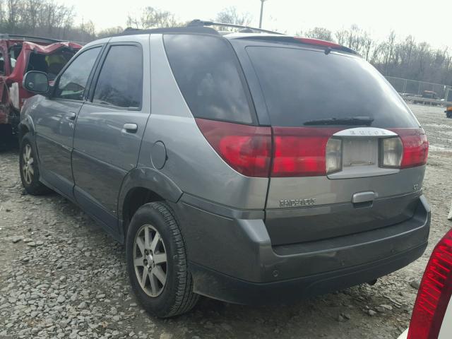 3G5DB03E34S563195 - 2004 BUICK RENDEZVOUS GRAY photo 3