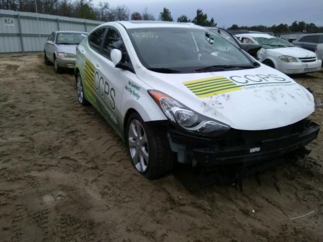 5NPDH4AE4CH112951 - 2012 HYUNDAI ELANTRA GL SILVER photo 1