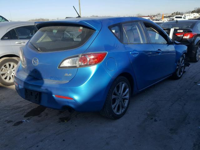 JM1BL1H56A1176472 - 2010 MAZDA 3 S BLUE photo 4