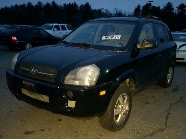 KM8JM12B35U222265 - 2005 HYUNDAI TUCSON GL BLACK photo 2