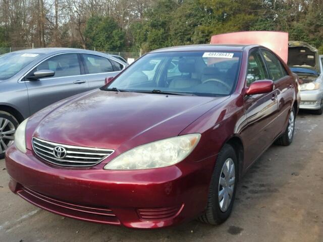 4T1BE32K36U148103 - 2006 TOYOTA CAMRY LE RED photo 2