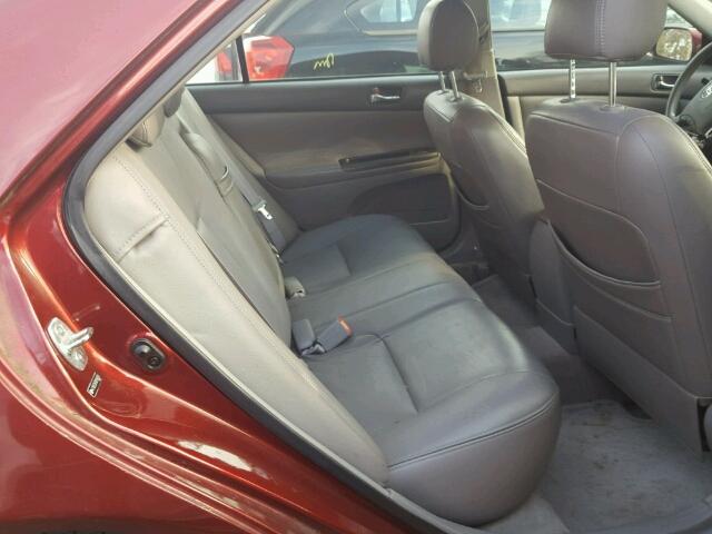 4T1BE32K36U148103 - 2006 TOYOTA CAMRY LE RED photo 6
