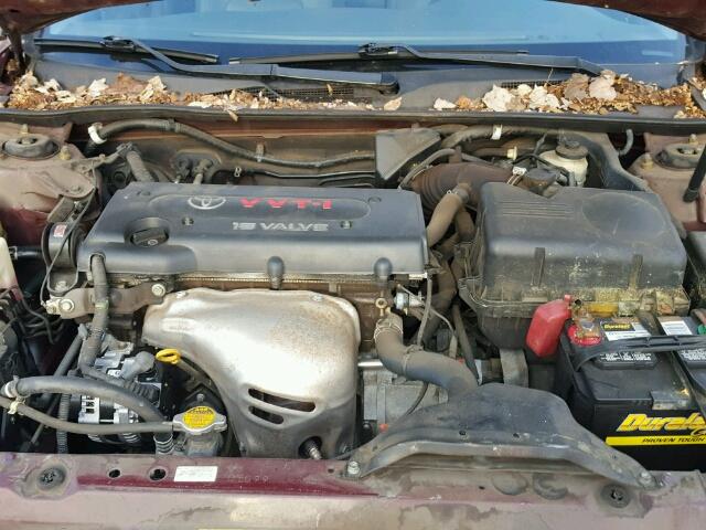 4T1BE32K36U148103 - 2006 TOYOTA CAMRY LE RED photo 7