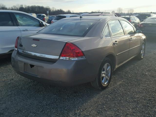 2G1WT58K669397368 - 2006 CHEVROLET IMPALA LT GOLD photo 4