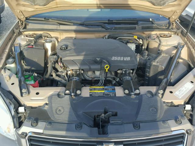 2G1WT58K669397368 - 2006 CHEVROLET IMPALA LT GOLD photo 7