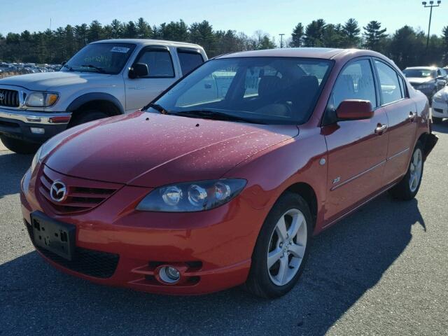 JM1BK323961400623 - 2006 MAZDA 3 S RED photo 2