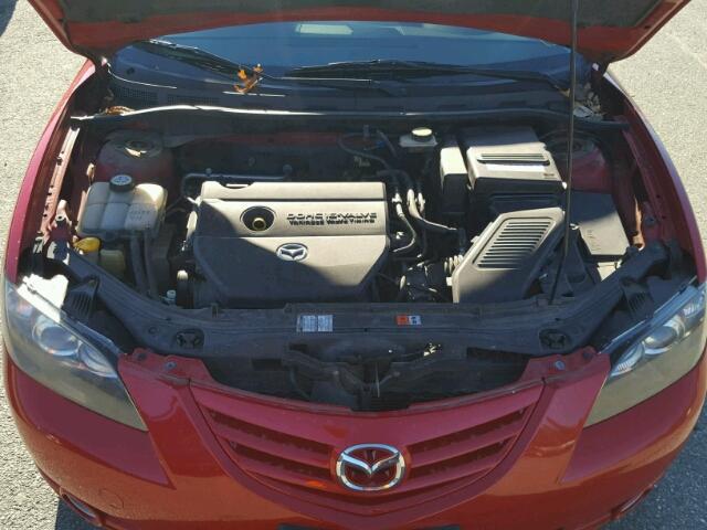 JM1BK323961400623 - 2006 MAZDA 3 S RED photo 7