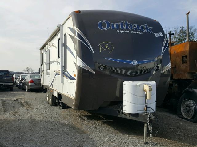 4YDT27225CB452868 - 2012 KEYSTONE OUTBACK BROWN photo 1