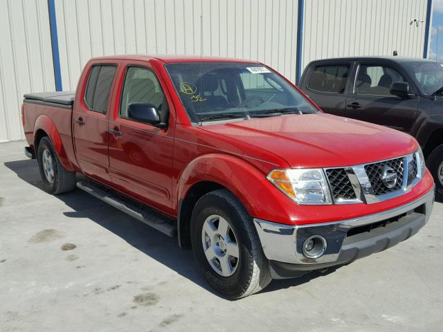 1N6AD09U17C437221 - 2007 NISSAN FRONTIER C RED photo 1