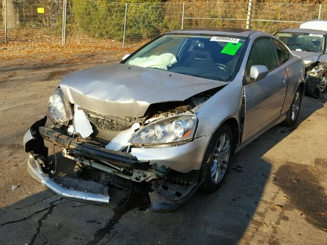 JH4DC54806S010741 - 2006 ACURA RSX SILVER photo 2