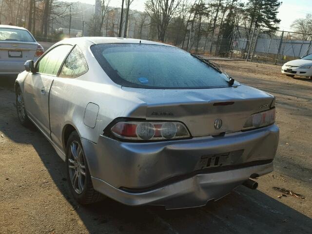 JH4DC54806S010741 - 2006 ACURA RSX SILVER photo 3