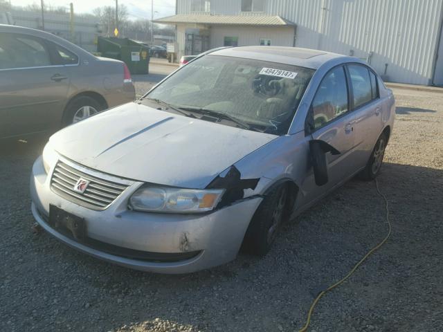 1G8AJ52F05Z180318 - 2005 SATURN ION LEVEL SILVER photo 2