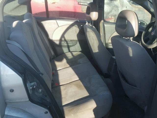 1G8AJ52F05Z180318 - 2005 SATURN ION LEVEL SILVER photo 6