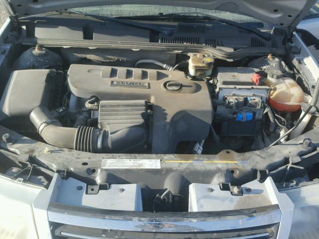 1G8AJ52F05Z180318 - 2005 SATURN ION LEVEL SILVER photo 7