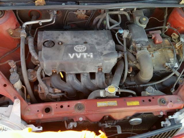 JTDBT1238Y0079183 - 2000 TOYOTA ECHO RED photo 7