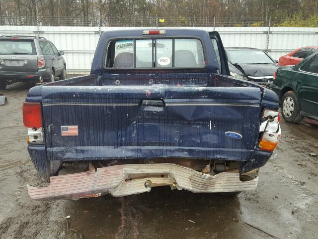 1FTCR10A8RUD35157 - 1994 FORD RANGER BLACK photo 6