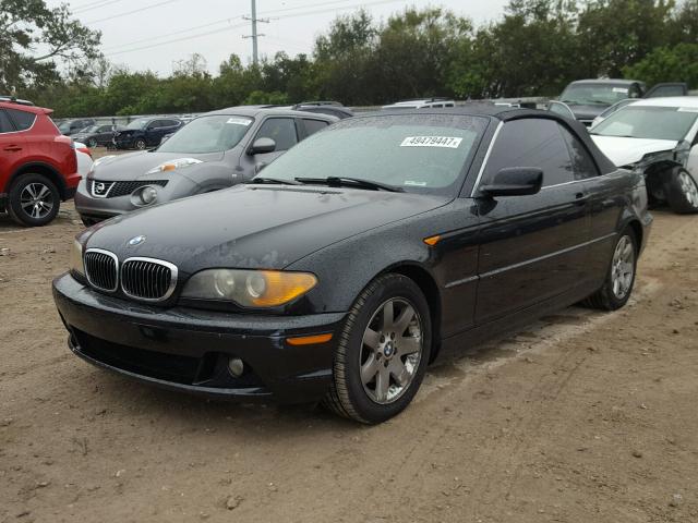 WBABW33464PL31358 - 2004 BMW 325 CI BLACK photo 2