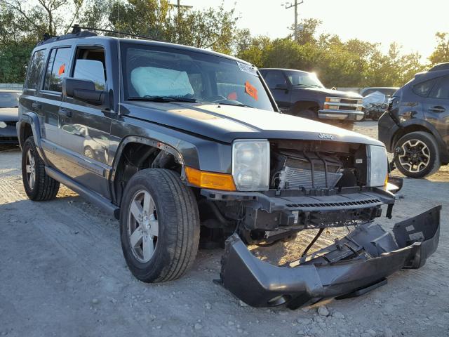 1J8HG48N76C246582 - 2006 JEEP COMMANDER BROWN photo 1