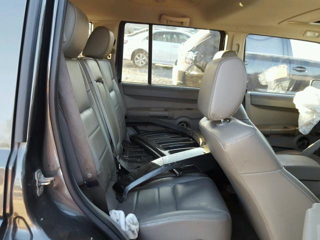 1J8HG48N76C246582 - 2006 JEEP COMMANDER 棕色 照片 6
