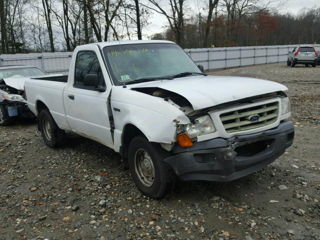 1FTYR10D32TA73415 - 2002 FORD RANGER WHITE photo 1