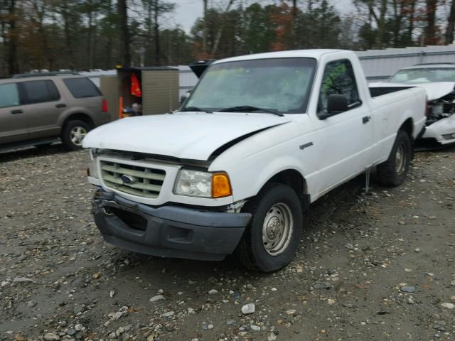 1FTYR10D32TA73415 - 2002 FORD RANGER WHITE photo 2