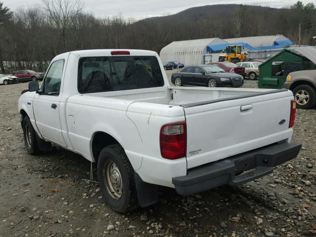 1FTYR10D32TA73415 - 2002 FORD RANGER WHITE photo 3