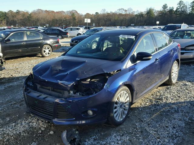 1FAHP3J26CL160991 - 2012 FORD FOCUS TITA BLUE photo 2