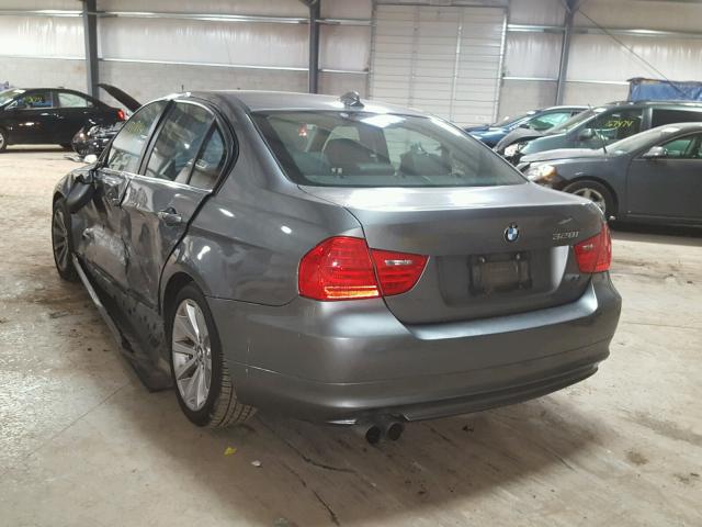 WBAPK5C55BA662535 - 2011 BMW 328 XI SUL GRAY photo 3