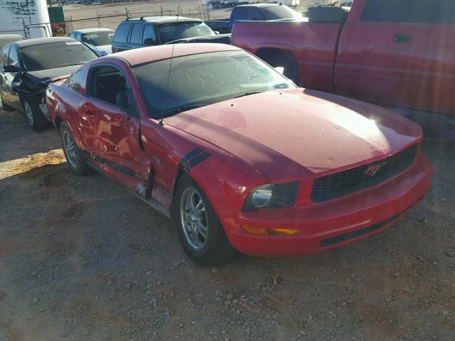 1ZVHT80N295110761 - 2009 FORD MUSTANG RED photo 1