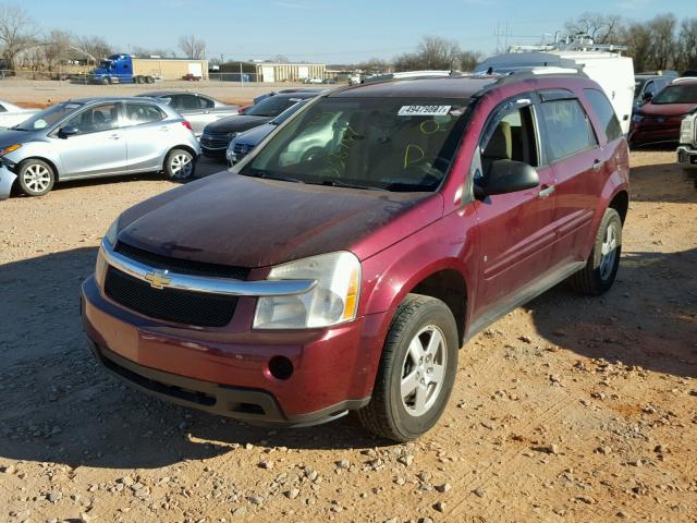 2CNDL13F986338767 - 2008 CHEVROLET EQUINOX LS MAROON photo 2