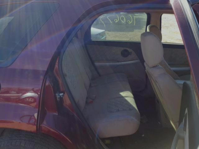 2CNDL13F986338767 - 2008 CHEVROLET EQUINOX LS MAROON photo 6