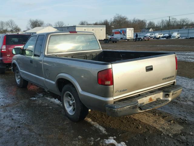 1GCCS19X638261894 - 2003 CHEVROLET S TRUCK S1 BEIGE photo 3