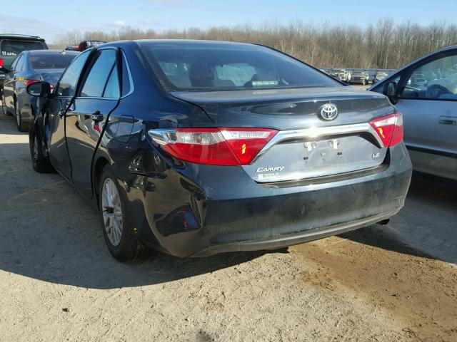 4T1BF1FK6HU712082 - 2017 TOYOTA CAMRY LE BLACK photo 3