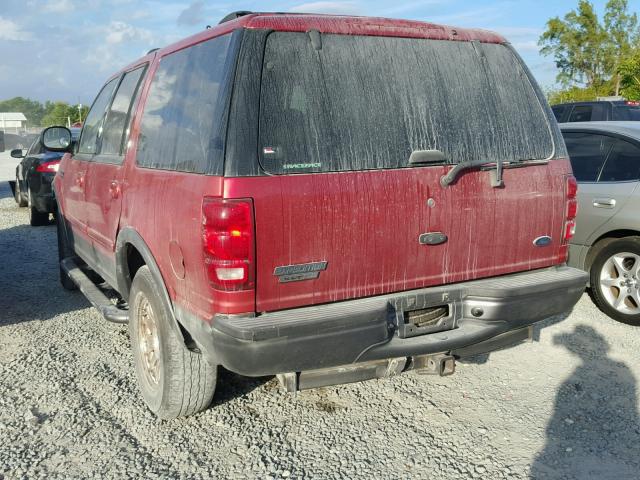 1FMPU16L9YLB83382 - 2000 FORD EXPEDITION RED photo 3